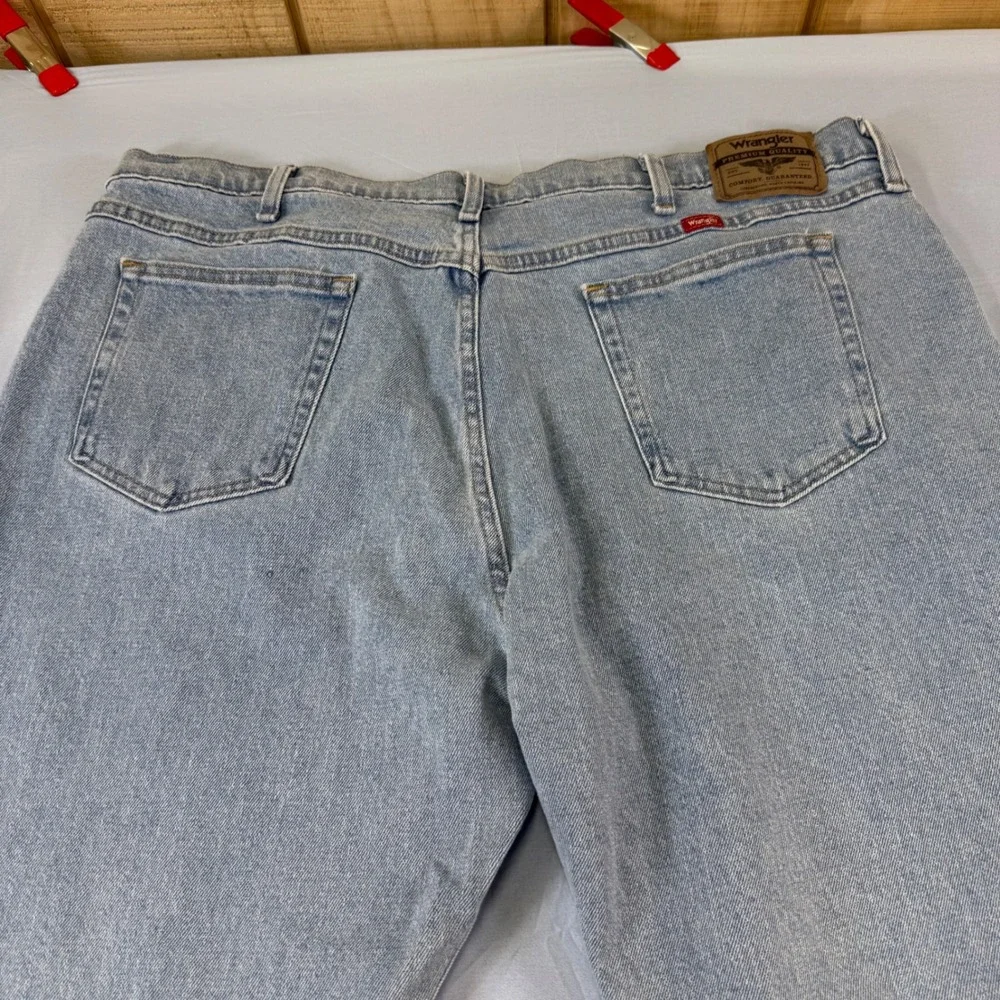 Wrangler Five Star Heritage Mens Regular Fit Jean Light Wash 44x30 1096FXVBI NWT